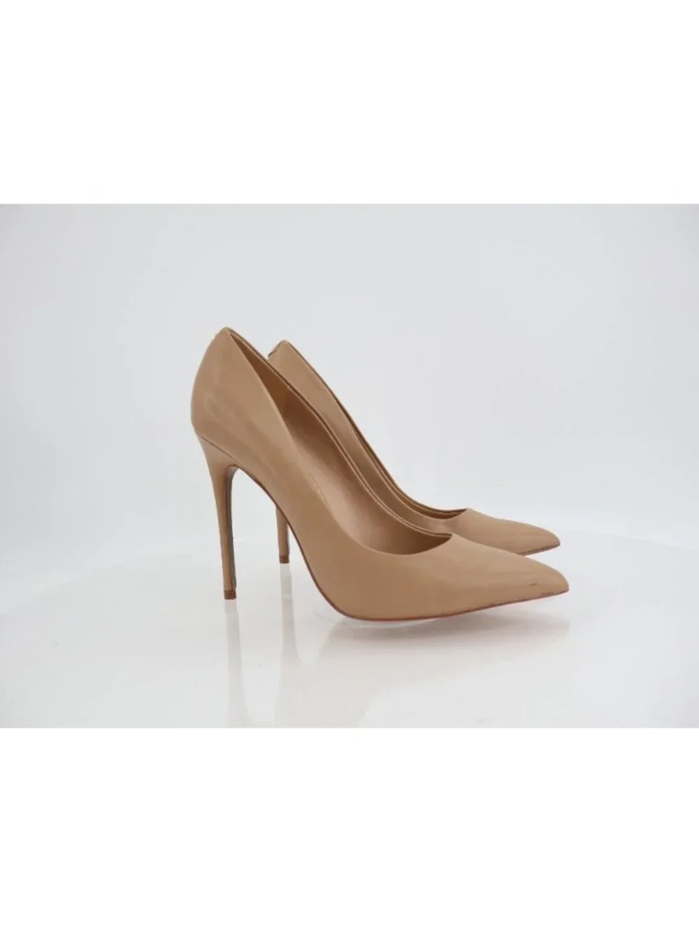 Sam Edelman Womens Danna Pumps Heels Size 9 Beige Leather Stilettos Pointed